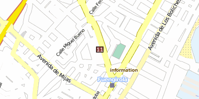 Stadtplan Fuengirola Malaga