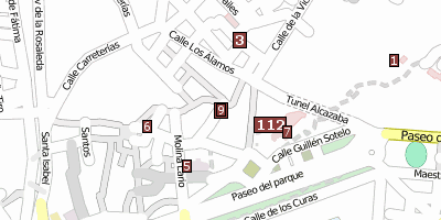 Museo Picasso Málaga Malaga Stadtplan