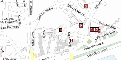 Universität Málaga Stadtplan